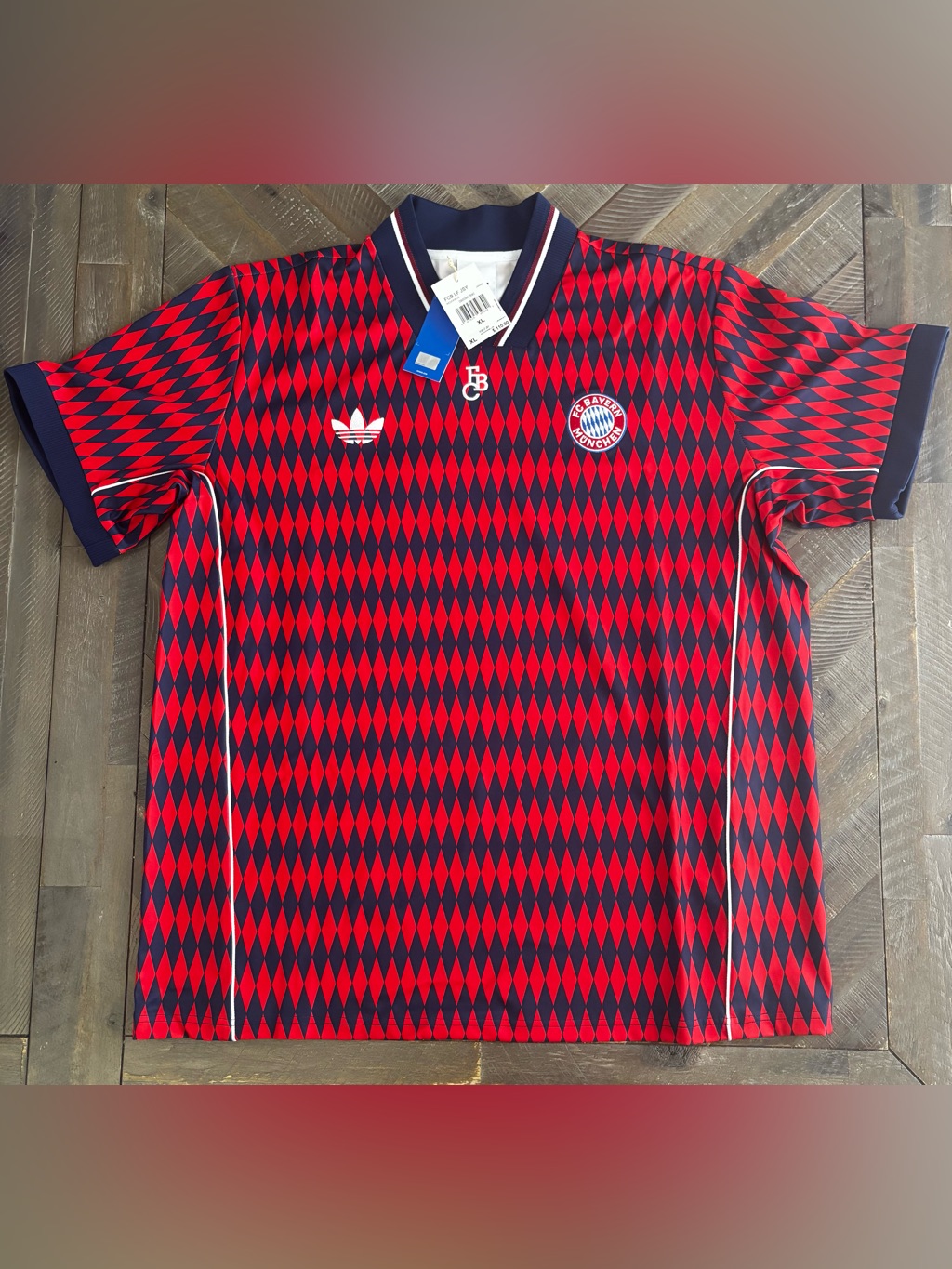 Adidas Bayern Munich Officially Licensed Soccer Jersey Xl